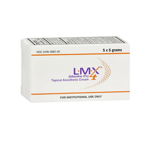 Lmx, 4 Topical Analgesic Cream, 5 X 5 gm Lmx