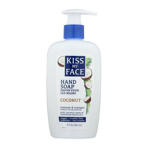 Kiss My Face, Hand Soap, Moisturizing Coconut 9 OZ Kiss My Face