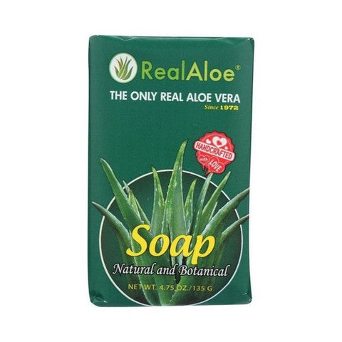 Real Aloe, Aloe Vera Bar Soap, 3.25 Oz Real Aloe