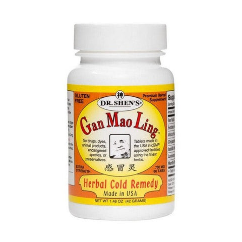 Dr. Shen's, Gan Mao Ling Anti Viral, 60 Tabs Dr. Shen's
