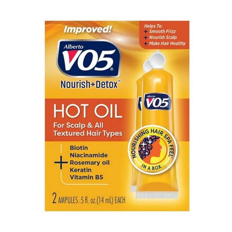 Vo5, Hot Oil Intense Conditioning Treatment, 0.5 Oz / 2 Count Vo5