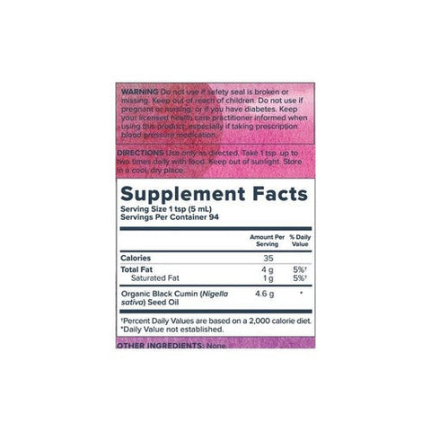 Heritage Store, Black Seed Oil, 8 oz Heritage Store