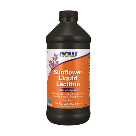 Now Foods, Sunflower Liquid Lecithin, 16 Fl Oz Now Foods