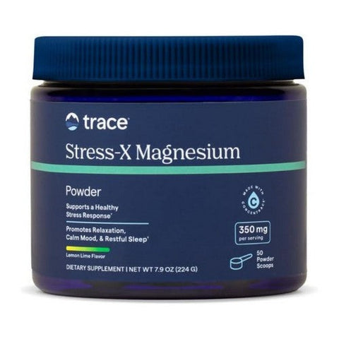 Trace Minerals, Stress-X Magnesium Powder - 50 servings, 12.7 oz Trace Minerals