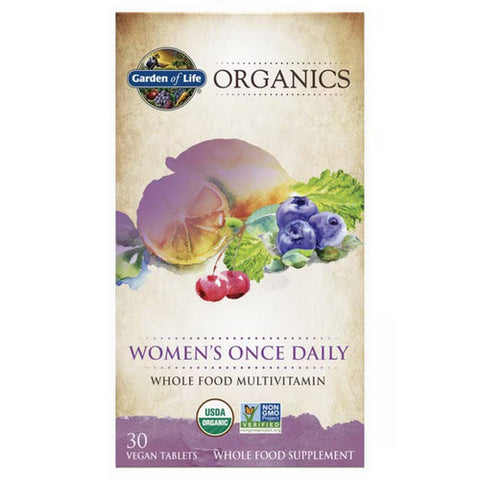 Garden of Life, Organics Women Once Daily, 30 Tabs Garden of Life