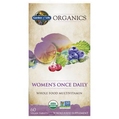 Garden of Life, Organics Women Once Daily, 60 Tabs Garden of Life
