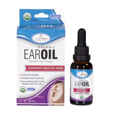 Wallys Natural Products, Organic Ear Oil, 1 Oz Wallys Natural Products