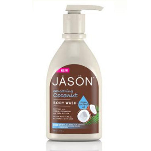 Jason Natural Products, Smoothing Coconut Body Wash, 30 Oz Jason Natural Products
