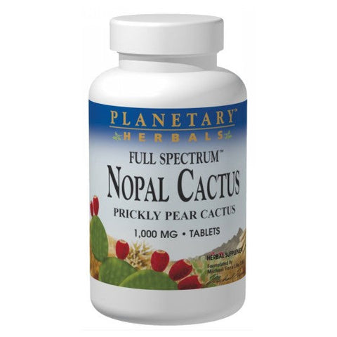 Planetary Herbals, Nopal Cactus  Full Spectrum, 1000 mg, 240 Tabs Planetary Herbals