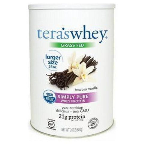 Tera's Whey, RBGH Free Whey Protein, Bourbon Vanilla 24 oz Tera's Whey
