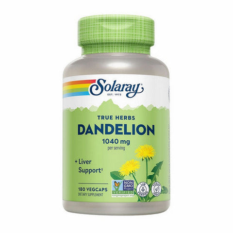 Solaray, Dandelion, 520 mg, 180 Caps Solaray