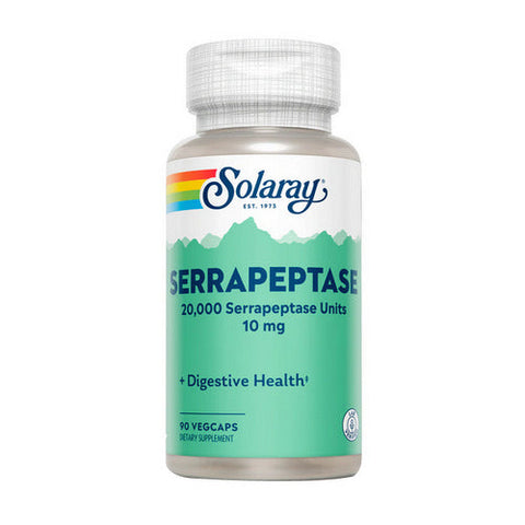 Solaray, Serrapeptase, 10 mg, 90 Caps Solaray