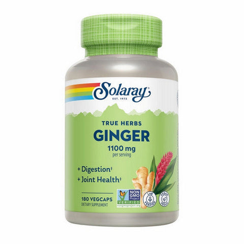 Solaray, Ginger Root, 550 mg, 180 Caps Solaray