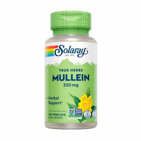 Solaray, Mullein, 330 mg, 100 Caps Solaray