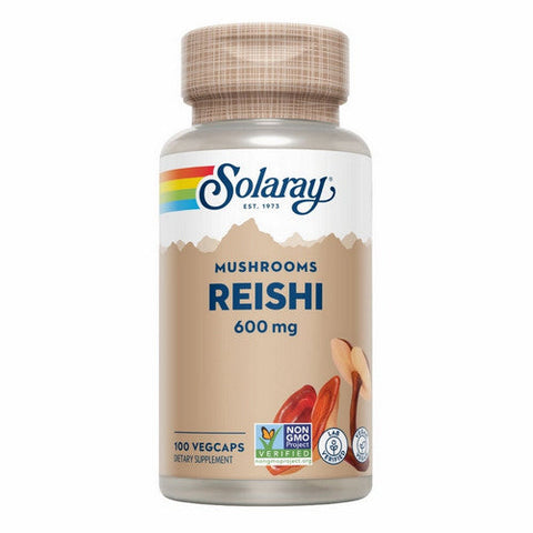 Solaray, Reishi Mushroom, 600 mg, 100 Caps Solaray