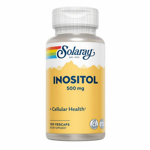 Solaray, Inositol, 500 mg, 100 Caps Solaray