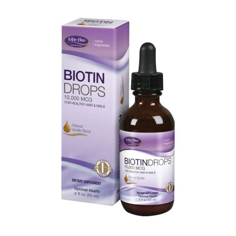 Life-Flo, Biotin Drops, 10,000 mcg, 2 oz Life-Flo