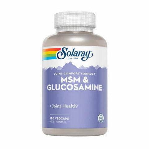 Solaray, MSM & Glucosamine, 180 Caps Solaray