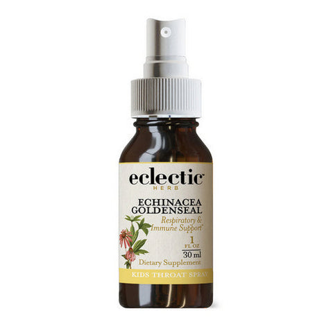Eclectic Herb, Echinacea Goldenseal Throat Spray Kid, 1 Oz Eclectic Herb