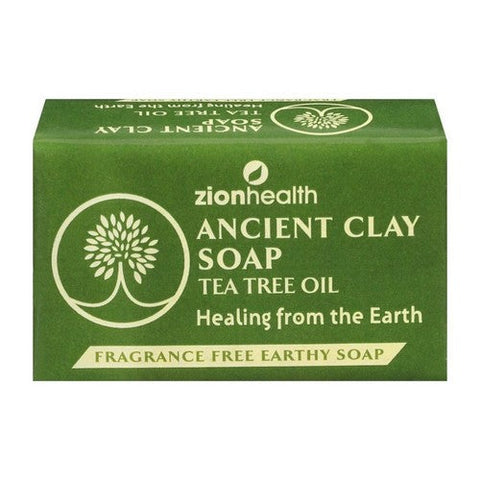 Zion Health, Ancient Clay Soap with Tea Tree, 6 OZ Zion Health