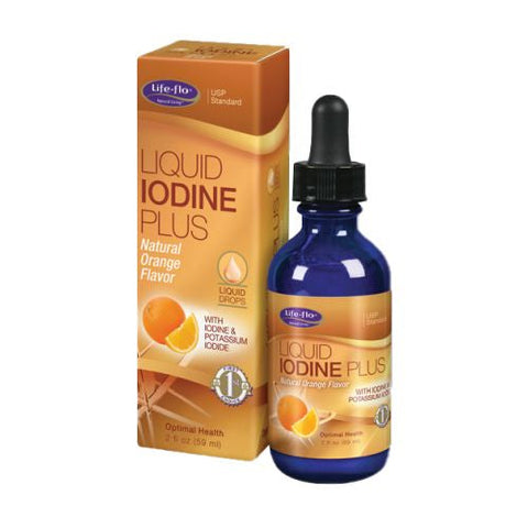 Life-Flo, Liquid Iodine Plus, Orange 2 oz Life-Flo