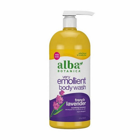 Alba Botanica, Body Bath French Lavender, 32 Fl Oz Alba Botanica