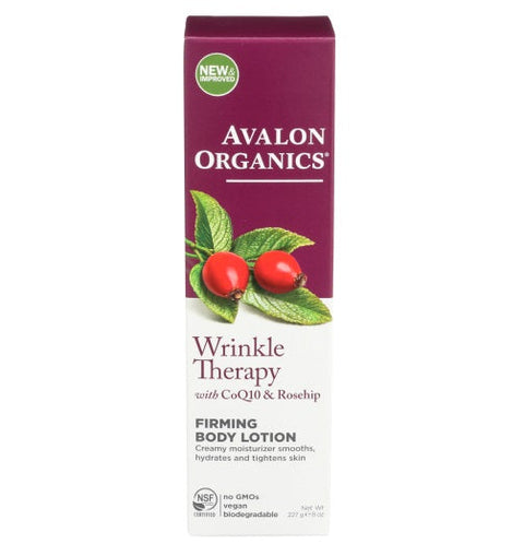 Avalon Organics, Wrinkle Therapy Firming Body Lotion, 8 Oz Avalon Organics
