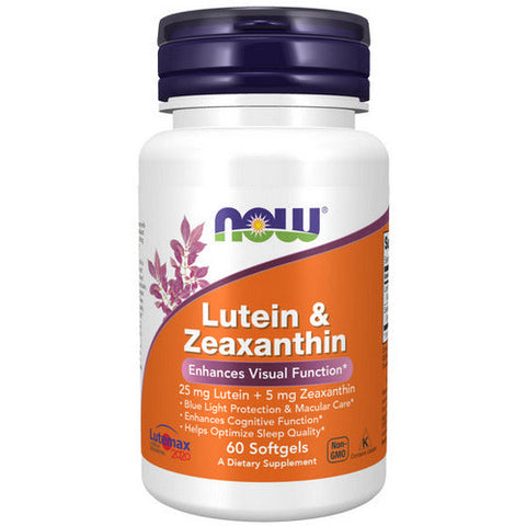 Now Foods, Lutein & Zeaxanthin, 60 Softgels Now Foods