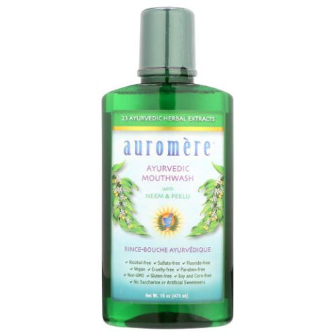 Auromere, Ayurvedic Mouthwash, 16 Oz Auromere