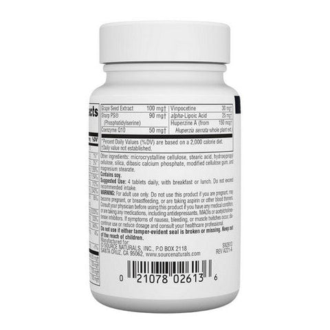 Source Naturals, Brain Charge, 30 Tabs Source Naturals