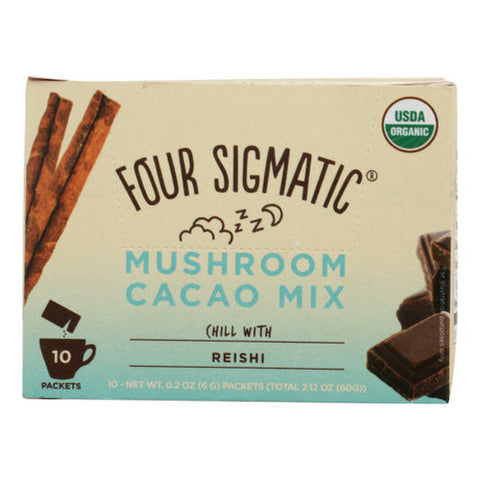 Four Sigma Foods Inc, Cacao Hot Reishi Mushroom, 2.16 Oz Four Sigma Foods Inc