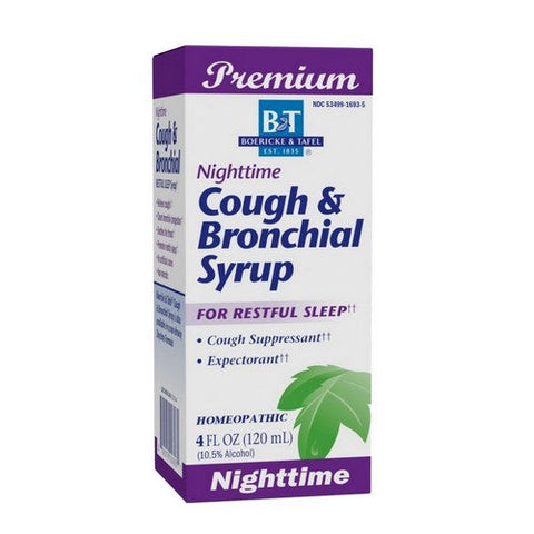 Boericke & Tafel, Boericke And Tafel Nighttime Cough And Bronchial Syrup, 4 Oz Boericke & Tafel