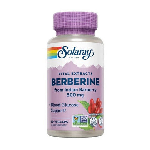 Solaray, Berberine, 500 mg, 60 Count Solaray
