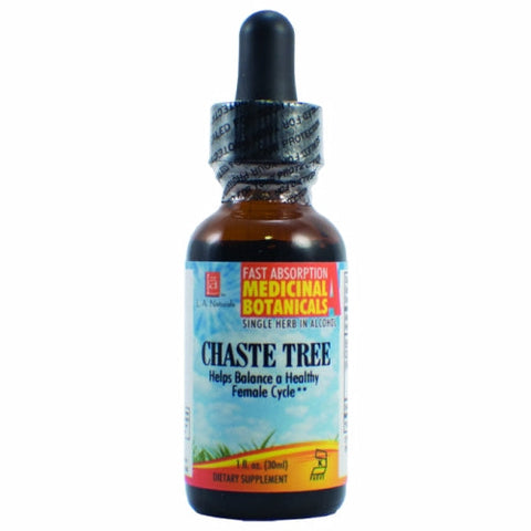 L. A .Naturals, Chaste Tree Berry Organic, 1 Oz L. A .Naturals