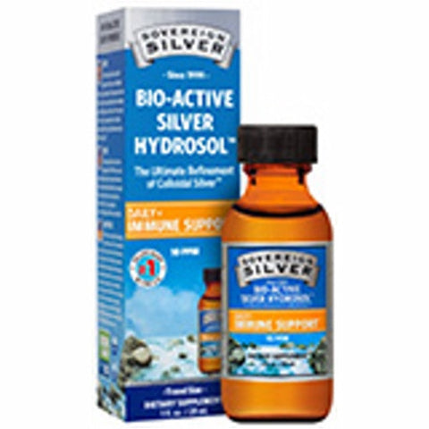 Sovereign Silver, Bio-Active Silver Hydrosol, 10 PPM, 1 Oz Sovereign Silver