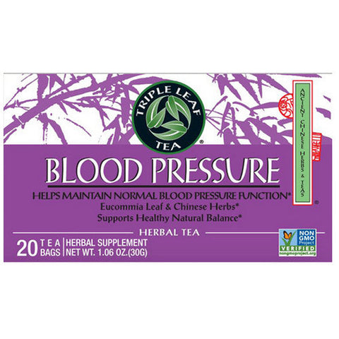 Triple Leaf Tea, Blood Pressure Tea, 20 Bags Triple Leaf Tea