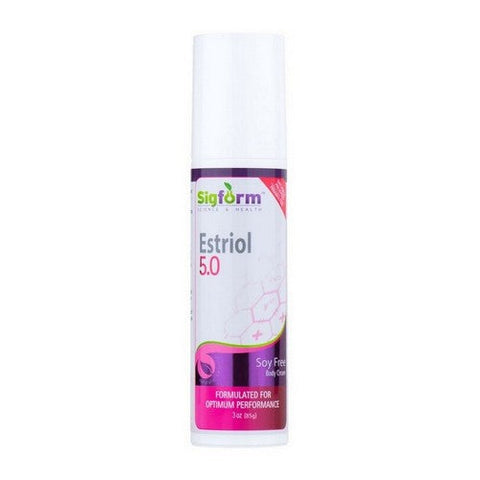 Sigform, Estriol 5.0 Cream, 3 Oz Sigform