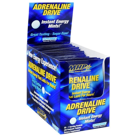 Maximum Human Performance, Adrenaline Drive Peppermint, 20 Count Maximum Human Performance