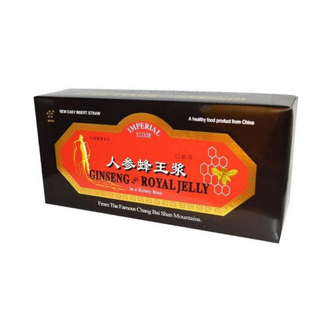 Imperial Elixir / Ginseng Company, Ginseng and Royal Jelly, 30x10 Cc Imperial Elixir / Ginseng Company