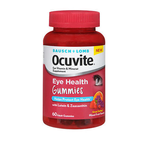 Bausch + Lomb, Ocuvite Eye Health Gummies, 60 Each Bausch + Lomb
