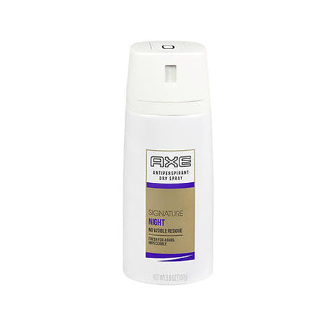 Axe, Signature Antiperspirant Dry Spray Night, 3.8 Oz Axe
