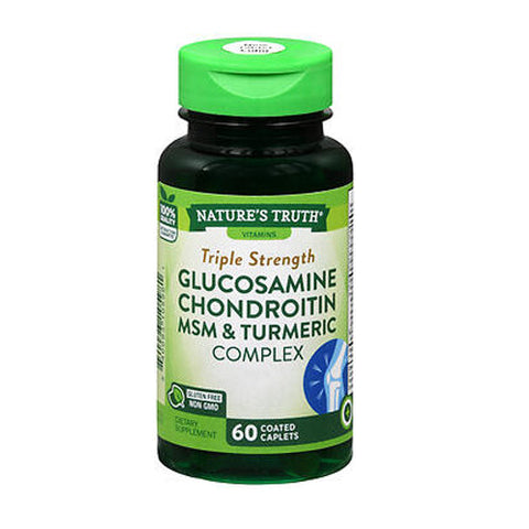 Nature's Truth, Triple Strength Glucosamine Chondroitin MSM Complex, 60 Tabs Nature's Truth