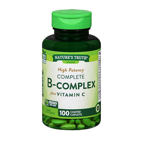 Nature's Truth, B-Complex Plus Vitamin C, 100 Tabs Nature's Truth