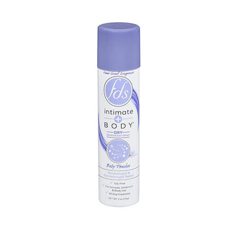 Fds, Intimate Deodorant Spray Baby Powder, 2 Oz Fds