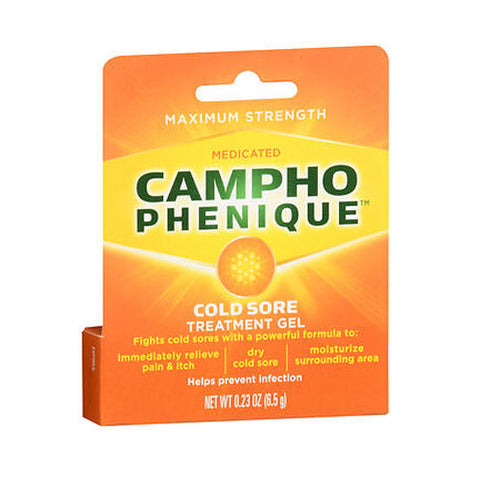 Campho-Phenique, Cold Sore Treatment Original Gel Formula, 0.23 Oz Campho-Phenique