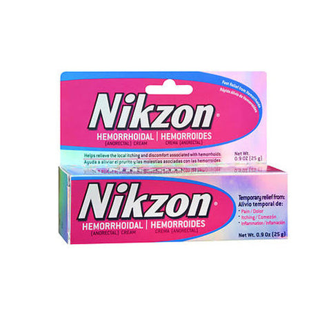 Nikzon, Hemorrhoidal Cream, 0.9 Oz Nikzon