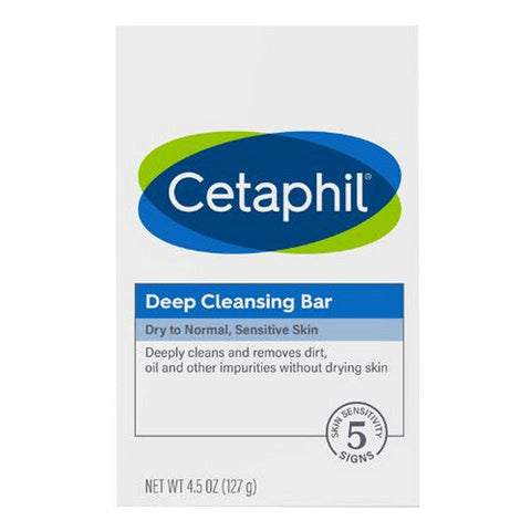 Cetaphil, Deep Cleansing Bar, 4.5 Oz Cetaphil