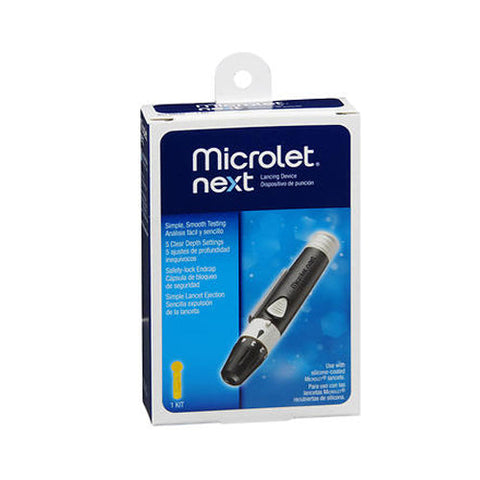 Microlet, Next Lancing Device, 1 Each Microlet