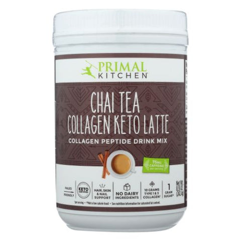 Primal Kitchen, Latte Chai Collagen, 8.55 Oz Primal Kitchen