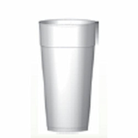 WinCup, Drinking Cup WinCup  24 oz. White Styrofoam Disposable, Count of 300 WinCup